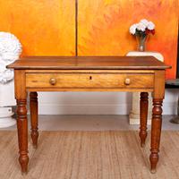 Desk Writing Table Victorian Pine (9 of 9) Desk Writing Table Victorian Pine (9 of 9)
