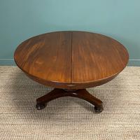 Antique Victorian Mahogany Pedestal Extending Dining Table (5 of 7) Antique Victorian Mahogany Pedestal Extending Dining Table (5 of 7)