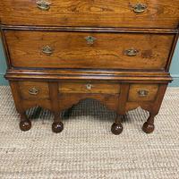 Rare 18th Century Elm Antique Chest on Stand (9 of 9) Rare 18th Century Elm Antique Chest on Stand (9 of 9)
