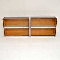 Pair of Rosewood & Chrome Bookcase / Cabinets by Merrow Associates (3 of 12) Pair of Rosewood & Chrome Bookcase / Cabinets by Merrow Associates (3 of 12)