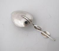 Superb George III Silver Leaf Caddy Spoon Birmingham c.1800 (3 of 4) Superb George III Silver Leaf Caddy Spoon Birmingham c.1800 (3 of 4)