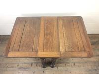 Early 20th Century Antique Oak Gateleg Table (6 of 9) Early 20th Century Antique Oak Gateleg Table (6 of 9)
