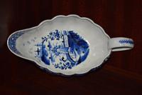 18th Century Derby Blue & White Chinoiserie Sauce Boat (8 of 12) 18th Century Derby Blue & White Chinoiserie Sauce Boat (8 of 12)
