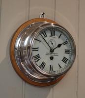 Nickel Plated Ships Bulkhead Clock (2 of 5) Nickel Plated Ships Bulkhead Clock (2 of 5)