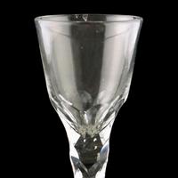 18th Century Facet Stem Wine Glass (2 of 6) 18th Century Facet Stem Wine Glass (2 of 6)