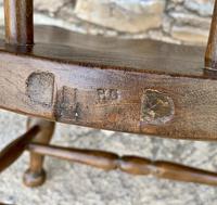 Antique Elm Captains Chair or Smokers Bow (7 of 14) Antique Elm Captains Chair or Smokers Bow (7 of 14)