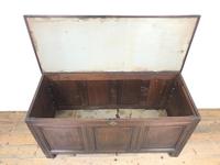 Antique 18th Century Oak Coffer with Panel Front (10 of 12) Antique 18th Century Oak Coffer with Panel Front (10 of 12)