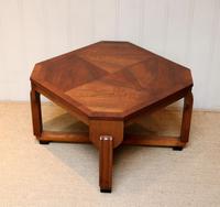 Low Walnut Art Deco Table (3 of 12) Low Walnut Art Deco Table (3 of 12)