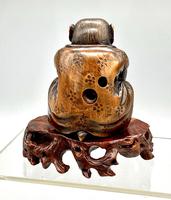 Signed Netsuke of a Monkey (4 of 8) Signed Netsuke of a Monkey (4 of 8)
