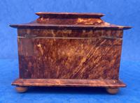 Victorian Tortoiseshell Tea Caddy with Mother of Pearl Inlay (12 of 20) Victorian Tortoiseshell Tea Caddy with Mother of Pearl Inlay (12 of 20)