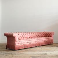 Huge Rare 19th Century Chesterfield Sofa