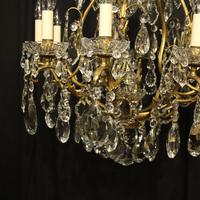 French Gilded Bronze & Crystal 11 Light Birdcage Chandelier (3 of 10) French Gilded Bronze & Crystal 11 Light Birdcage Chandelier (3 of 10)