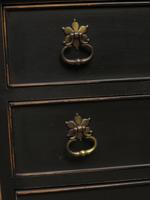Pair of Antique Style Black Painted Bedside Chests, Gothic Shabby Chic (9 of 13) Pair of Antique Style Black Painted Bedside Chests, Gothic Shabby Chic (9 of 13)