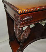 Empire Style Carved Mahogany Console Table (7 of 11) Empire Style Carved Mahogany Console Table (7 of 11)