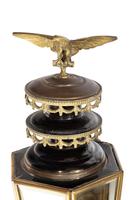 Pair of Well Patinated Bronze & Gilt Bronze Coach Lamps (7 of 9) Pair of Well Patinated Bronze & Gilt Bronze Coach Lamps (7 of 9)