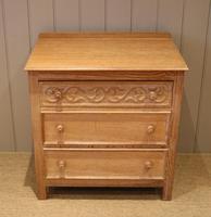 Small Limed Oak Chest of Drawers (3 of 10) Small Limed Oak Chest of Drawers (3 of 10)