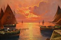 Antique Italian Oil Painting by Carlo Casati (10 of 11) Antique Italian Oil Painting by Carlo Casati (10 of 11)
