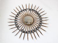 Mid-Century Metalwork Sunburst Mirror (2 of 5) Mid-Century Metalwork Sunburst Mirror (2 of 5)