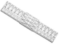 3.05ct Diamond & Platinum Brooch - Art Deco - Antique c.1915 (4 of 9) 3.05ct Diamond & Platinum Brooch - Art Deco - Antique c.1915 (4 of 9)