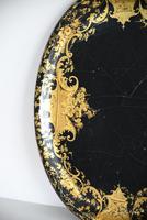 Black & Gilded Papier Mache Tray (3 of 10) Black & Gilded Papier Mache Tray (3 of 10)