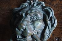 Large Antique Mid 19th Century Bronze Lion Mask Door Knocker (4 of 10) Large Antique Mid 19th Century Bronze Lion Mask Door Knocker (4 of 10)