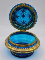 Antique 19th Century Moser Glass Enamel Box (4 of 11) Antique 19th Century Moser Glass Enamel Box (4 of 11)