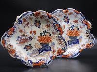 A Very Pretty Pair of Late 19th Century Porcelain Plates in the Japanese Style. (2 of 6) A Very Pretty Pair of Late 19th Century Porcelain Plates in the Japanese Style. (2 of 6)