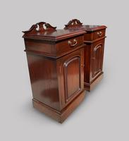 Pair of Mahogany Bedside Cabinets (5 of 5) Pair of Mahogany Bedside Cabinets (5 of 5)