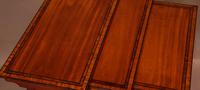 Regency Nest of Three Tables in Satinwood (8 of 8) Regency Nest of Three Tables in Satinwood (8 of 8)