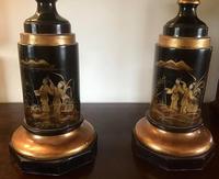 Large Pair of Japanese Chinoiserie Urns (3 of 8) Large Pair of Japanese Chinoiserie Urns (3 of 8)