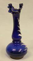 Antique Bristol Blue Glass Vase (6 of 6) Antique Bristol Blue Glass Vase (6 of 6)