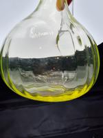 Antique Bohemian Czech Vaseline Uranium Glass Jug (5 of 8) Antique Bohemian Czech Vaseline Uranium Glass Jug (5 of 8)