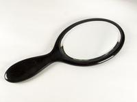 Victorian Ebony & Silver Bevelled Glass Hand Mirror (3 of 3) Victorian Ebony & Silver Bevelled Glass Hand Mirror (3 of 3)