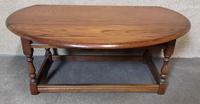Oak Drop Leaf Occasional - Coffee Table Wood Bros, Old Charm Furniture (2 of 11) Oak Drop Leaf Occasional - Coffee Table Wood Bros, Old Charm Furniture (2 of 11)