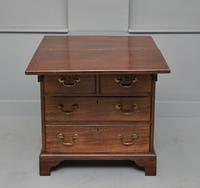 Small Georgian Mahogany Bachelors Writing Chest of Drawers with Provenance (7 of 24) Small Georgian Mahogany Bachelors Writing Chest of Drawers with Provenance (7 of 24)