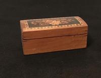 Antique Tunbridge Ware Small Dome Top Trunk Trinket (3 of 5) Antique Tunbridge Ware Small Dome Top Trunk Trinket (3 of 5)