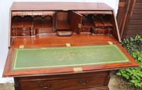 1960s Large Well Fitted Mahogany Bureax with Secret Drawer (3 of 6) 1960s Large Well Fitted Mahogany Bureax with Secret Drawer (3 of 6)