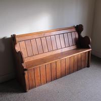 Victorian Pine Church Pew (2 of 5) Victorian Pine Church Pew (2 of 5)