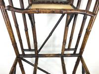 Victorian Antique Bamboo Mirrored Hall Stand (6 of 7) Victorian Antique Bamboo Mirrored Hall Stand (6 of 7)