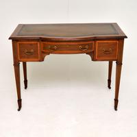 Antique Inlaid Mahogany Desk / Writing Table (11 of 13) Antique Inlaid Mahogany Desk / Writing Table (11 of 13)