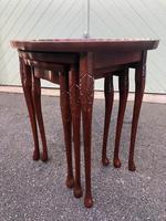 Antique Mahogany Nest of 3 Tables (2 of 8) Antique Mahogany Nest of 3 Tables (2 of 8)