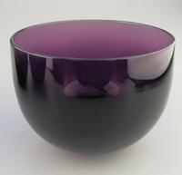 A Scarce Victorian Amethyst Glass Bowl 2X Available C.19thc (2 of 5) A Scarce Victorian Amethyst Glass Bowl 2X Available C.19thc (2 of 5)