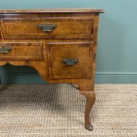Spectacular 18th Century Figured Walnut Antique Lowboy / Side Table (3 of 5) Spectacular 18th Century Figured Walnut Antique Lowboy / Side Table (3 of 5)