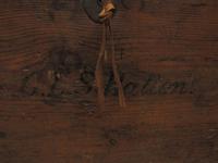 Antique Pine Tuck Box with Old Luggage Labels (7 of 19) Antique Pine Tuck Box with Old Luggage Labels (7 of 19)