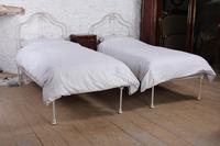 Pretty pair of single Victorian no end beds (8 of 12) Pretty pair of single Victorian no end beds (8 of 12)
