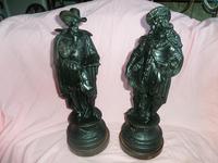 Fine Pair of French Spelter Figures c.1870 (2 of 4) Fine Pair of French Spelter Figures c.1870 (2 of 4)