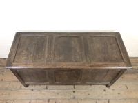 18th Century Oak Coffer with Three Panel Front (3 of 19) 18th Century Oak Coffer with Three Panel Front (3 of 19)