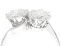 2.85ct Diamond & Platinum Twist Ring - Vintage c.1940 (2 of 9) 2.85ct Diamond & Platinum Twist Ring - Vintage c.1940 (2 of 9)
