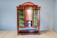 Inlaid Mahogany Display Cabinet (2 of 9) Inlaid Mahogany Display Cabinet (2 of 9)