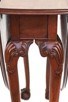 Burr Walnut Drop Leaf Gateleg Table c.1920 (6 of 6) Burr Walnut Drop Leaf Gateleg Table c.1920 (6 of 6)